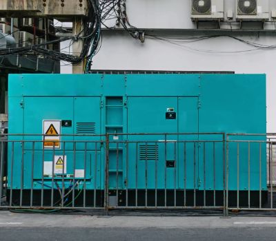 Dis mekanda kurulu endustriyel elektrik jeneratori